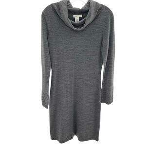 Orvis Passport women’s merino wool crawl neck midi knit sweater dress